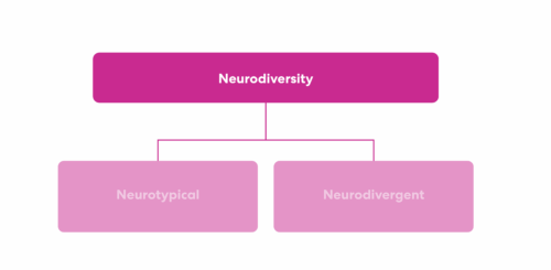 neurodiversity is an umbrella term for both neurotypical and neurodivergent